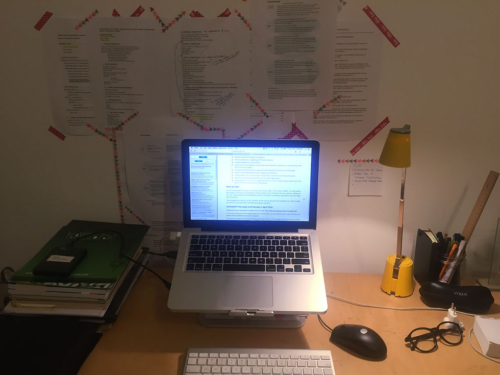 PhD desk 2015